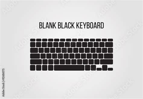 blank black keyboard stock image  royalty  vector files