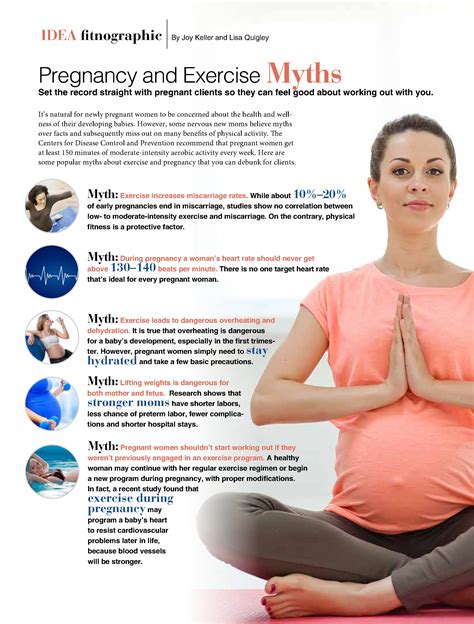 Pregnancy And Exercise Myths