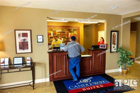 Illinois Springfield Candlewood Suites Motel Hotel Lobby Front