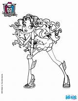 Lagoona Blue Coloring Pages Color Fins Print Monster Hellokids High Monsterhigh sketch template