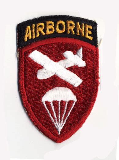 army airborne command patch  airborne division museum
