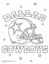 Dallas Coloring Cowboys Pages Print Getdrawings sketch template