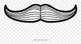 Moustache Handlebar Dlf sketch template