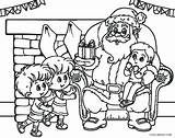Coloring Workshop Santas Santa Pages Color Getcolorings sketch template