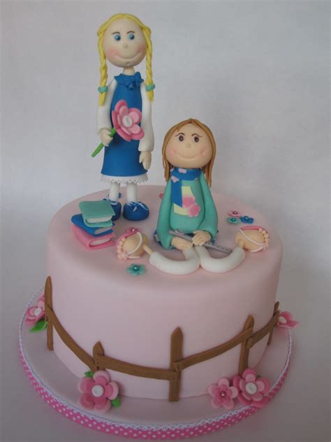 Two Birthday Girls One Cake