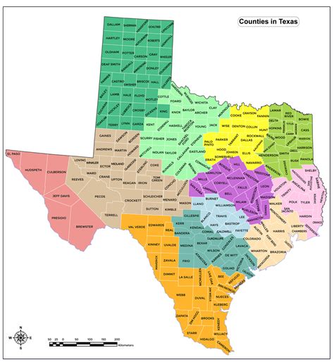 texas counties map texas news places food recreation  life