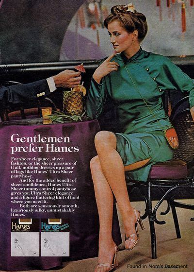 1970s Ad For Pantyhose Featuring Legendary Sexist Line