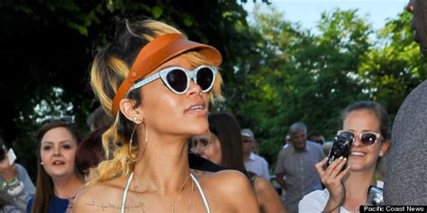 Rihanna S Beach Body Captivates Crowds In Poland Photos