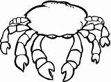 Crab Pages Coloring Kids Printable Drawing Template Hermit Print Templates Getdrawings Book Bestcoloringpagesforkids sketch template