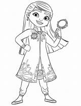 Mira Detective Royal Coloring Pages Printable sketch template