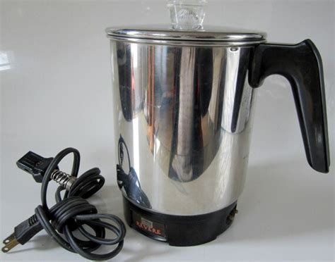 revere electric coffee pot percolator vintage  cup rare  ddb