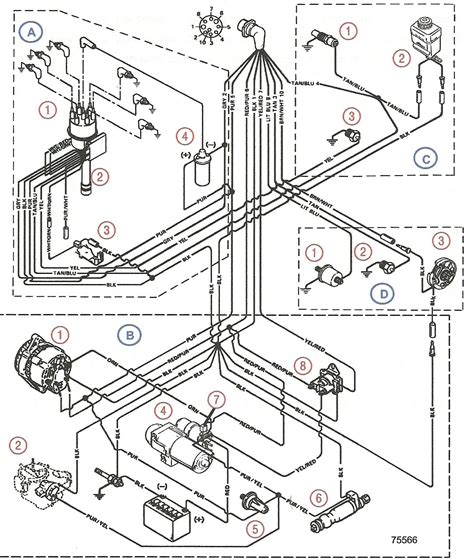 mercruiser  ignition wiring diagram