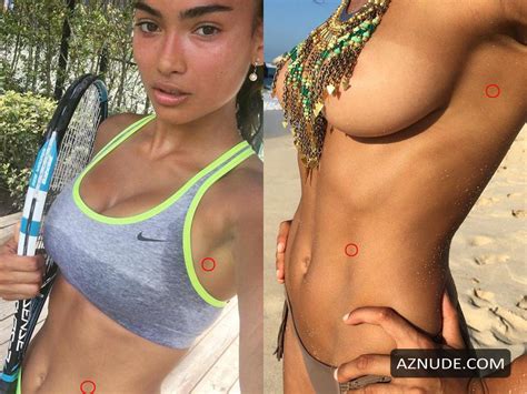 aly raisman sexy boobs in 2017 sports illustrated swimsuit