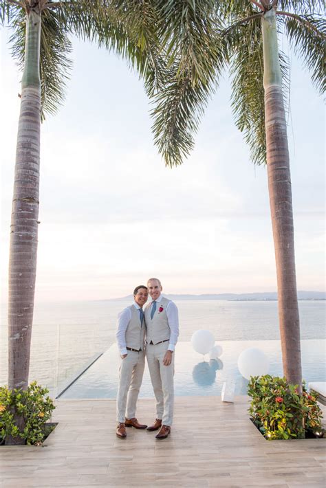 Tropical Destination White Beach Wedding In Puerto Vallarta Mexico