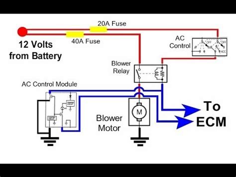 furnace blower motor wiring diagram vexar