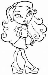 Coloring Bratz Pages Printable Barbie Drawings Christmas American Color Girl Baby Print Library Clipart Popular Kids Coloringhome Clip sketch template