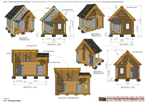 dog house plans insulated