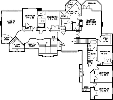 bedroom luxury house floor plans viewfloorco