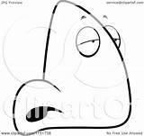 Nose Coloring Cartoon Sick Character Pro Clipart Cory Thoman Outlined Vector 2021 sketch template