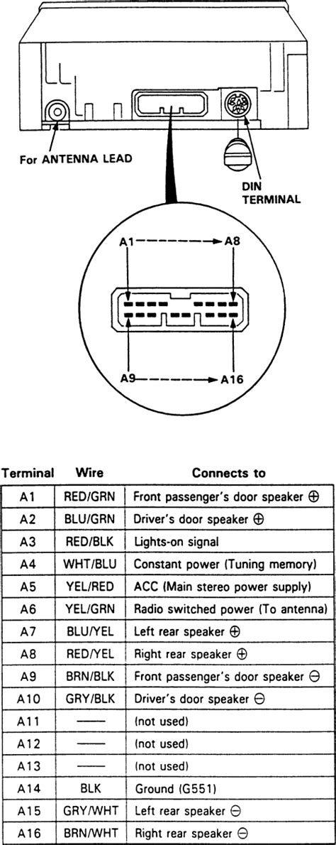 diagram  acura integra ls radio wiring diagrams mydiagramonline
