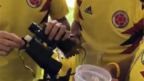 World Cup Binocular Booze Smuggling Gets Colombian Sacked Bbc News