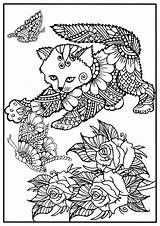 Katt Mandala Målarbilder Gratis Vuxna Målarbild För Målarbok Målarböcker Cat Mindfulness Mandalas Djur Färglägga Måla Blommor Fjärilar Katter Färglägg Coloring sketch template