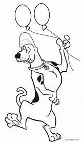 Scooby Doo Coloring Pages Christmas Printable Kids Cool2bkids Color Print Getcolorings sketch template