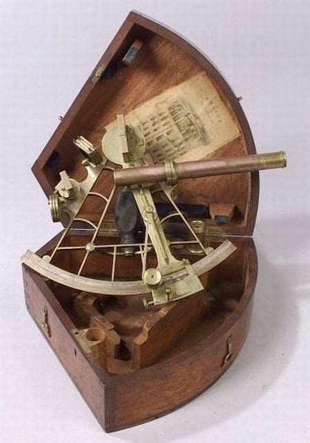 brass 8 inch radius sextant by spencer browning and co