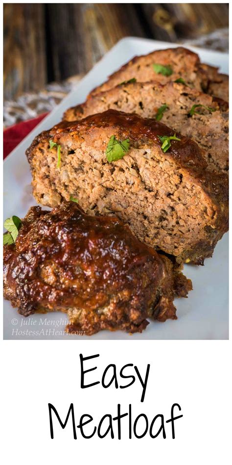 two loaf easy meatloaf recipe hostess at heart