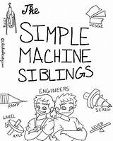 Coloring Simple Machines Pages Getcolorings Printable sketch template