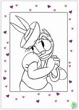 Daisy Duck Coloring Dinokids Disney Pages Close Visit sketch template