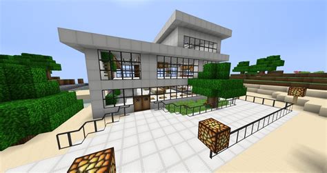 Modern Beach House 1 Minecraft Map
