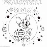 Volleyball Xcolorings Henny 1340px sketch template