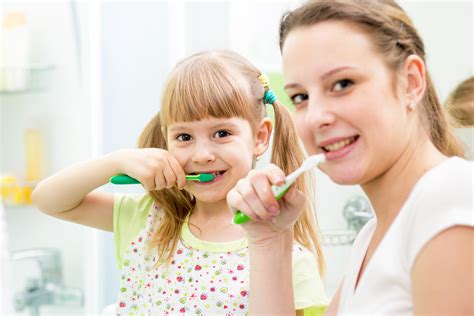 brushing teeth