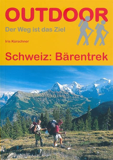 wandelgids baerentrek zwitserland conrad stein verlag  reisboekwinkel de zwerver