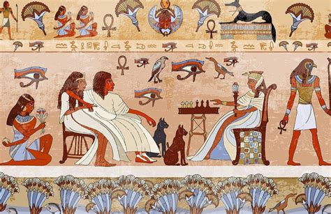 Ancient Egypt Mural Wallpaper Egypt Wallpaper For Home Uk Egypt