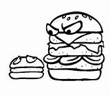 Burger Clipartbest Hamburguesa Kleurplaten Kiezen sketch template