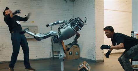 viral video   robot uprising  fooling tons  people