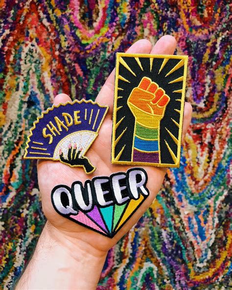 lgbtq pride pins patches queer owned business