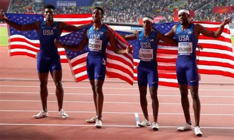 Olympics Us Win Mens 4x400m Relay Title Punch Newspapers