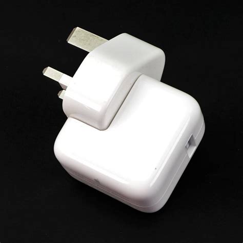 apple original  usb power adapter  ipad  uk plug