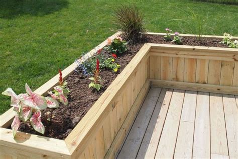 How To Make A Garden Planter From Decking