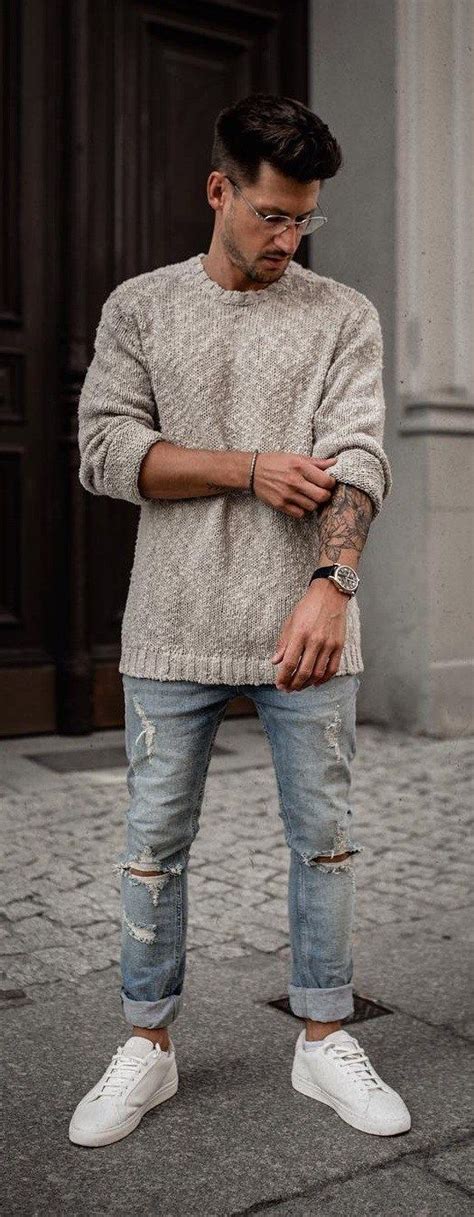 sweater outfit ideas  men hombre casual estilo de ropa hombre moda