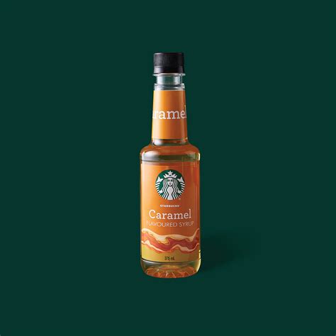 caramel flavoured syrup starbucks thailand