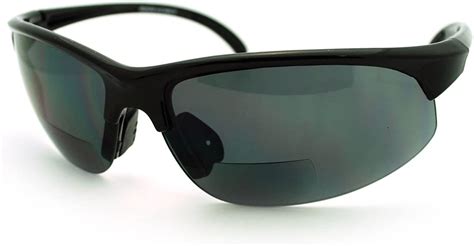 mens sunglasses with bifocal reading lens half rim sports fashion 1 50