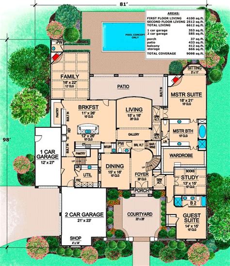 pin  luxury houses plans