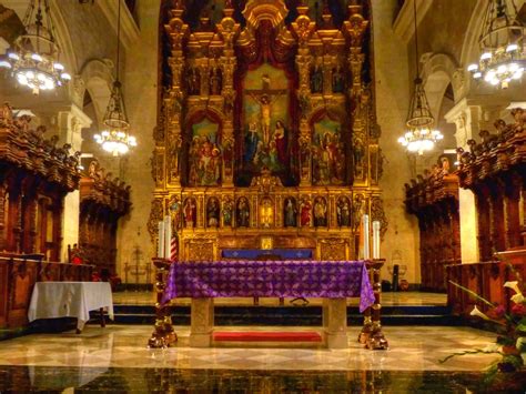 catholic church interior altar ucc redlands