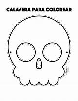 Colorear Calavera Muertos Dia Preescolar Calaveras Mascaras Plantillas Manualidades Paraimprimir Moldes Máscara Calabaza Calaberita Decoracion Antifaz Ofrendas Tablero Octubre Fáciles sketch template