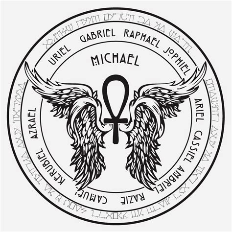 seal  archangel uriel google search angelic symbols archangel tattoo archangel michael