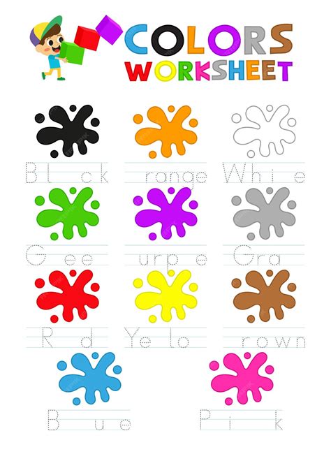 printable color worksheets engaging activities  creative learning